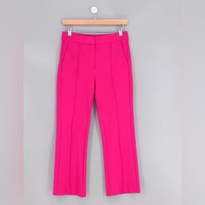 J. Crew Italian made Ponte Petite 8 Mario Belluici stretch demi boot pant newish